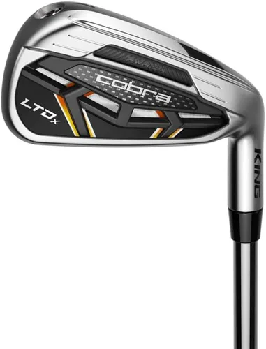 Miniatura 4 de Cobra Golf 2022 LTDX Combo Iron Set Satin Chrome-Gold Fusion