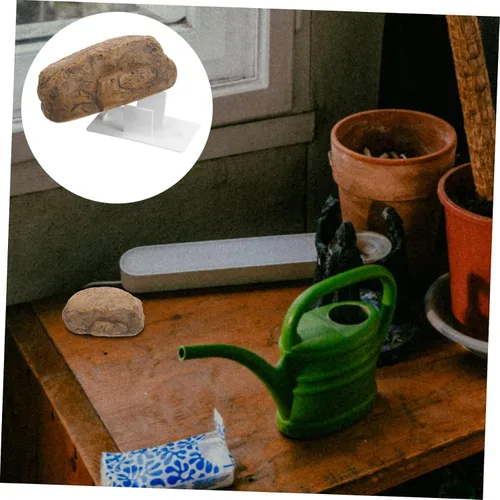 Miniatura 7 de Uonlytech Caja de almacenamiento de llaves oculta de piedra sintética realista, para exteriores, para guardar llaves de jardín y artículos pequeños