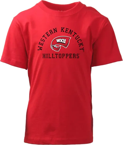 Miniatura 92 de Wes and Willy Camiseta de algodón orgánico de manga corta para niños de la NCAA rutgers scarlet knights rojo