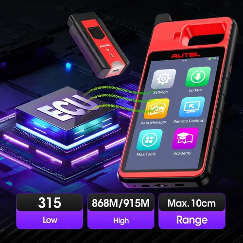 Miniatura 5 de Autel Escáner MaxiIM KM100 (X), herramienta de escaneo de diagnóstico de automóvil 2026, OBD-Learn para el 99% de los automóviles, actualización