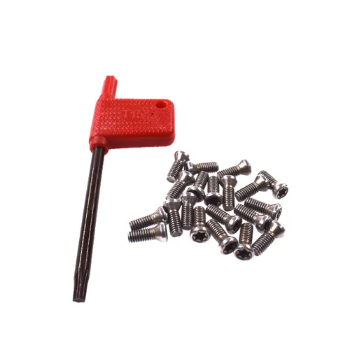 HGC Tornillos Torx de acero de aleación M3.5x10 para reemplazar la herramienta de torno CNC de inserción de carburo 20pcs