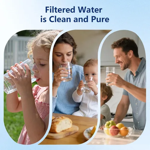 Miniatura 7 de Cartuchos de filtro de grifo, repuesto para filtro de grifo Brita® 36311 Sistema de filtración de agua del grifo compatible con filtros de repuesto