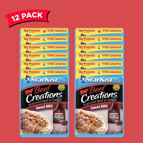 Miniatura 108 de StarKist Chicken Creations BOLD - Bolsa estilo búfalo (5 onzas, 12 unidades) Carne blanca totalmente cocida con alto contenido de proteínas, sin