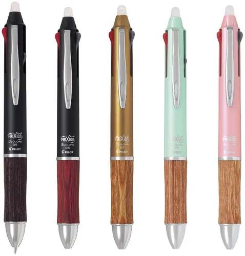 Miniatura 5 de PILOT LKFB-2SEF-BN Pilot Bolígrafo borrable de 3 colores Frixion Ball 3 Madera 0.5 Marrón
