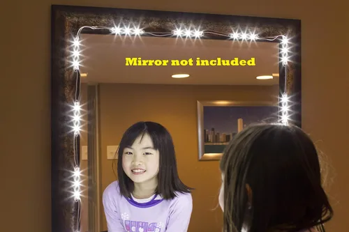 Miniatura 2 de Kit Vanity Mirror de espejo con iluminación LED, ideal para maquillarse (20 luces LED), VA50502A, 13.00watts
