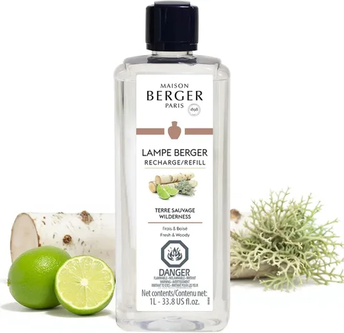 Miniatura 12 de MAISON BERGER Repuesto de fragancia Lampe Berger para difusor de aceite de fragancia del hogar - 33.8 onzas líquidas / 1 litro Marea atlántica