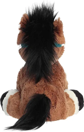Miniatura 4 de Aurora Exquisito animal de peluche Breyer Bridle Buddies Bay Horse – Detalles realistas para juegos imaginativos – Perfecto para niños, adultos