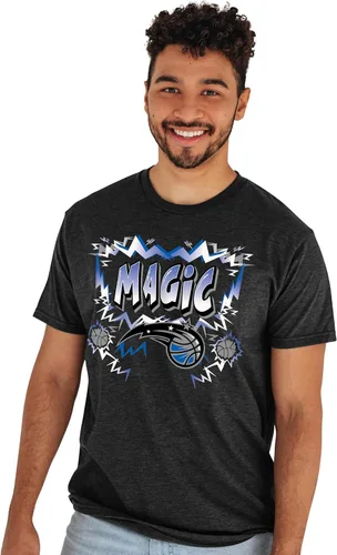 Miniatura 4 de Blue 84 NBA - Camiseta unisex para adultos, con licencia oficial de la NBA, colores alternativos jaspeados