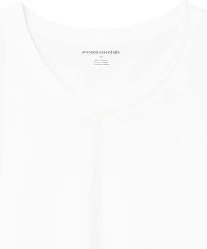 Miniatura 9 de Tienda Essentials Camiseta con cuello en V para hombre, paquete de 6