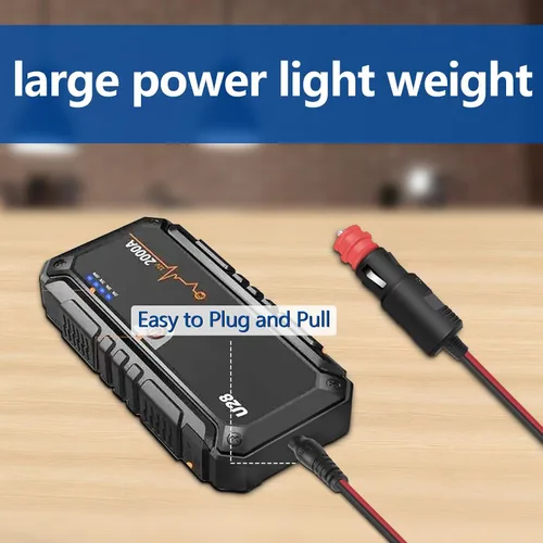 Miniatura 6 de para NOCO GB70 GB150 Cable de Carga de Coche, Compatible con NOCO GB250+ GB251+ GB500 GB500+ Arrancadores de Puente de Litio Boost UltraSafe Batería