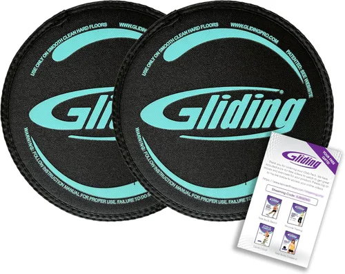 Miniatura 10 de Discos de deslizamiento para hacer ejercicio - Deslizadores de ejercicio para alfombra y suelos de madera dura 1 par, Discos de deslizador de Morado