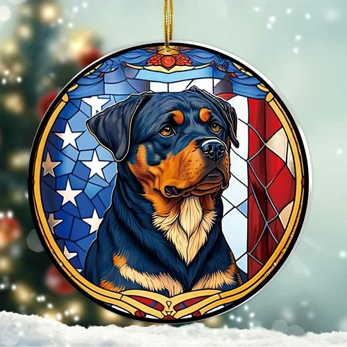Miniatura 12 de Regalos de Malamute de Alaska - Adorno Navideño de Perro de Alaska 2025 Regalos de Perro de Alaska para Mujeres, Adorno de Malamute de Alaska