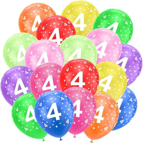 Miniatura 17 de Ainiv 15 globos de fiesta gruesos azules con cinta y confeti, globos metálicos de látex para baby showers, bodas, graduaciones y cumpleaños