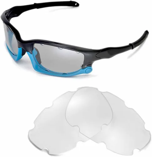Miniatura 3 de Walleva Lentes ventiladas de repuesto + auriculares para gafas de sol Oakley Split Jacket - Múltiples opciones disponibles