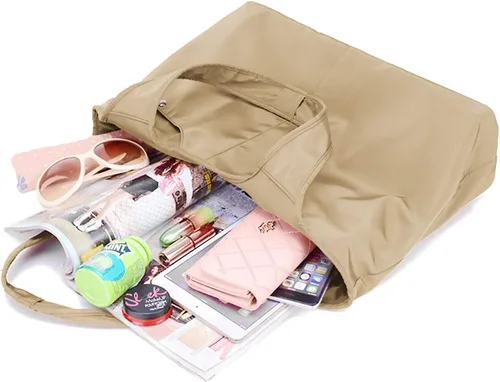 Miniatura 3 de ZOOEASS - Bolso grande de hombro para mujer, impermeable, multifunción, de nailon, para viaje