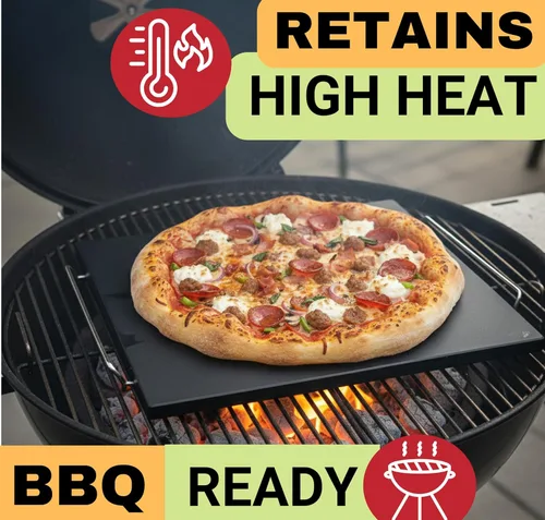 Miniatura 9 de Piedra de cerámica antiadherente para pizza fácil de limpiar, piedras para pizza con asas, cáscara de pizza, cortador de pizza, herramienta de masa