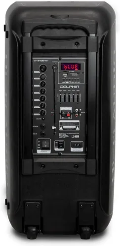 Miniatura 2 de Dolphin - Altavoz Bluetooth portátil con sonido activado, TWS, potentes X-Bass, woofers duales de 10 pulgadas, batería de larga duración