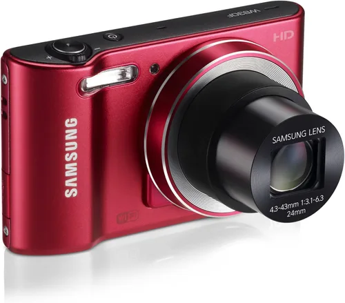 Miniatura 4 de Samsung WB30F 16.2MP Smart WiFi Cámara digital con zoom óptico 10x y pantalla LCD de 3.0" (rojo) (Modelo antiguo)