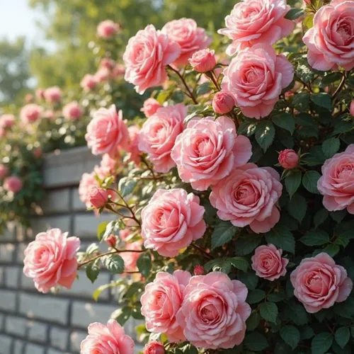 Miniatura 2 de Más de 500 rosas trepadoras perennes para plantar arbustos trepadores de vid fragante mariposa rara sin OMG semillas de flores de herencia