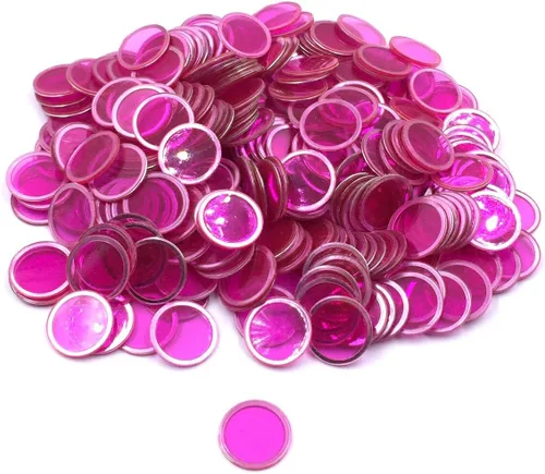 Miniatura 4 de Tapp Collections Fichas transparentes de bingo 300-pk Colores Variados