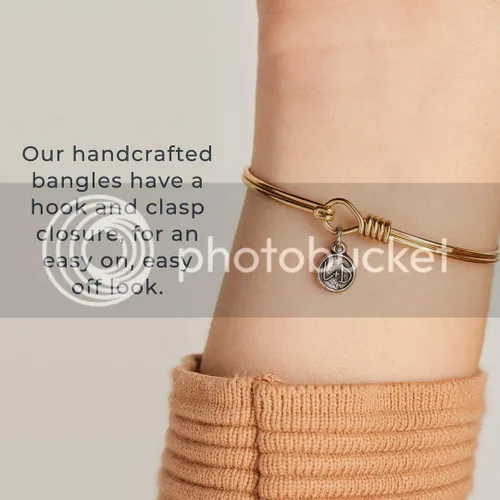 Miniatura 9 de Luca + Danni Red Cardinal Bangle Bracelet, Spiritual Jewelry Gift for Women, Girls, Wear as Single or for Stacking - Made in USA