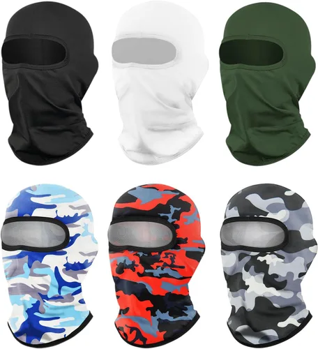 Miniatura 9 de LONGKING Pasamontañas de esquí, máscara facial de invierno para hombres y mujeres, esquí, snowboard, motocicleta, protección UV