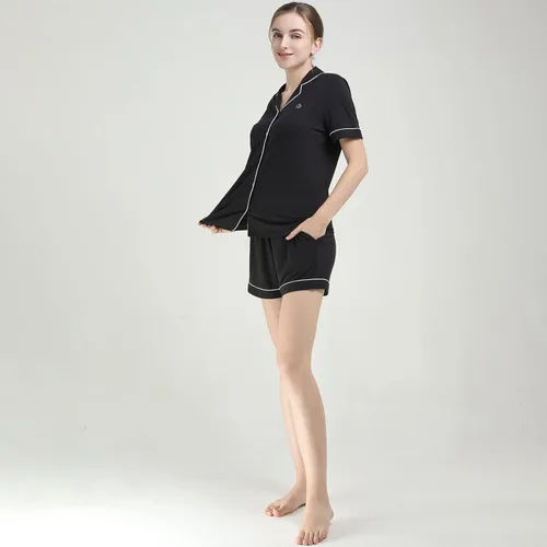 Miniatura 6 de Women's Pajama Sets Bamboo Pajama Button Down Sleepwear Nightwear 2 Piece Pj Set Soft Pjs Lounge Sets