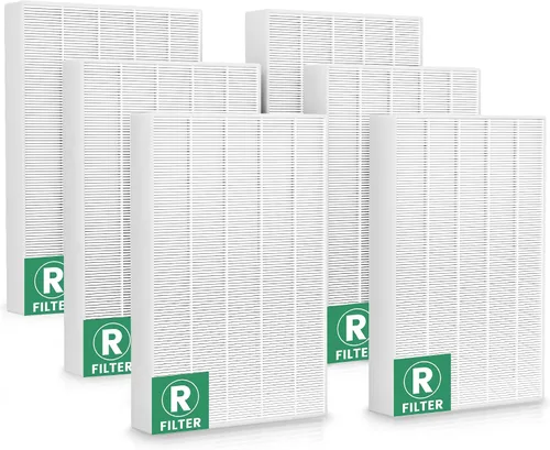 Miniatura 9 de Filtro HEPA HPA300 R de repuesto compatible con purificador de aire Honeywell serie HPA300, para purificador de aire HA300, HPA300, HPA300VP, 6 Hepa