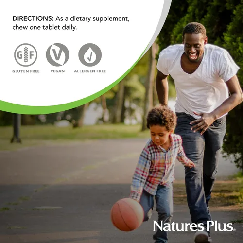 Miniatura 6 de NaturesPlus Jugo de naranja - 60 tabletas masticables - 1000 mg de vitamina C - Suplemento de apoyo inmunológico de alta potencia, antioxidante