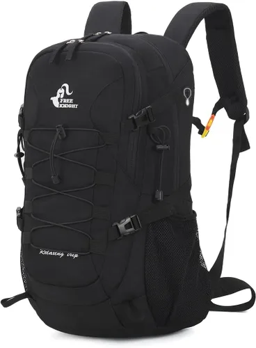 Miniatura 11 de Bseash 40L Mochila impermeable de senderismo y camping con funda para lluvia, mochila de deporte al aire libre para viajes, mochila de día