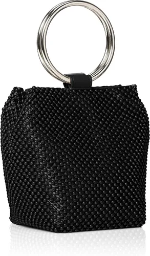Miniatura 3 de Jessica McClintock Womens Gwen bola malla Anillo Wristlet Pouch Embrague