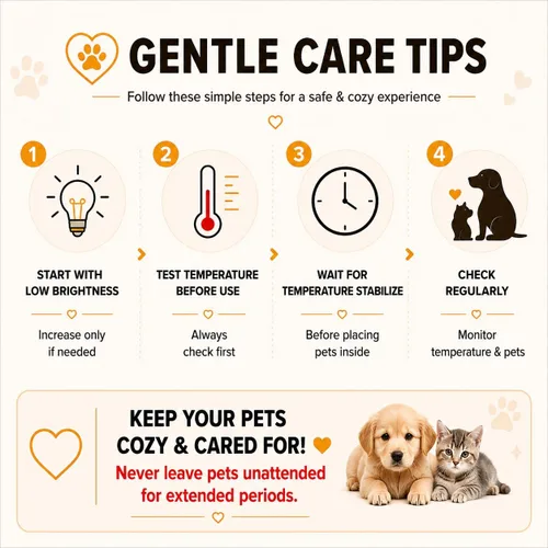 Miniatura 8 de Incubadora para cachorros con calefacción y ventilador, incubadora ideal para cachorros y gatitos, asegura una buena ventilación y control