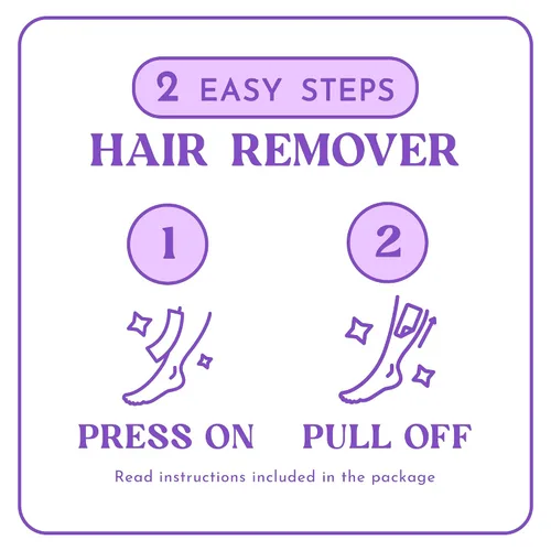 Miniatura 5 de MOOM Express - Tiras de cera listas para usar para depilación - Tiras de cera para cuerpo y piernas - Tiras de cera para mujeres con manzanilla