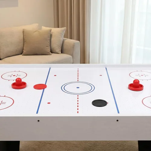 Miniatura 7 de TIESOME Discos de hockey de 2.5 pulgadas, 8 piezas de discos profesionales de hockey de aire para mesa de hockey de aire compatibles con empujadores