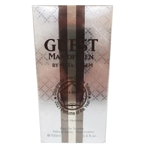 Miniatura 7 de GUEST MAN OF MEN Colonia, Eau de Toilette en espray para hombres, maravilloso regalo, aroma exclusivo, todo tipo de piel, una botella clásica, 3.4