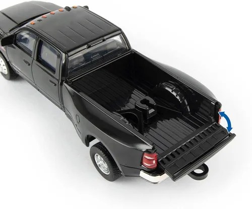 Miniatura 5 de Case IH 1/32 Big Farm Ram Dually Quad Cab con remolque Lowboy y cargadora Skidsteer Case SV340B 47155