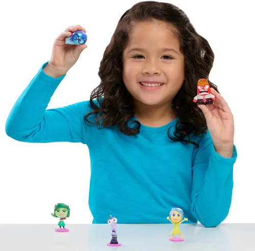 Miniatura 2 de Disney y Pixar Inside Out 2 Set de Figuras "All the Feels", Rellenos de Calceta para Vacaciones, Regalos, Presentes, Juguetes para Niños de 3 años