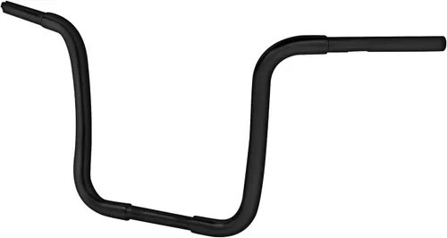 Miniatura 2 de TCT-MOTORPARTS - Manillar Ape personalizado de 1 1/4" con elevación de 14" para Harley Sportster Softail FLST FXST 1200 883 Custom Dyna Fatboy Cromo