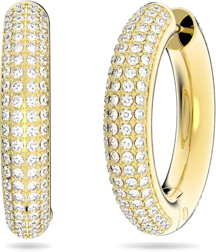 Miniatura 2 de Swarovski Colección de joyas de pendientes de aro con pavé de cristal Dextera