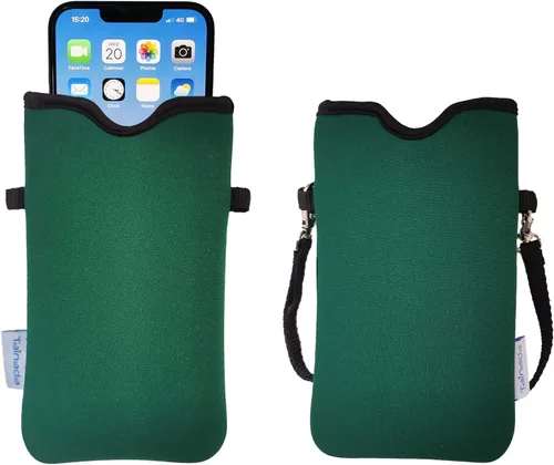 Miniatura 62 de Tainada Funda Estuche Bolsa de Neopreno para Teléfono para Hombres y Mujeres con Correa Cruzada/Cordón para el Cuello para iPhone 17/16/15 Pro Max