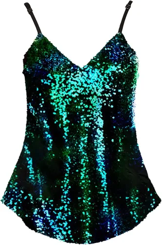 Miniatura 2 de Women's Fashion Tank Tops Lace Trim Sleeveless Strappy Crew Neck Casual Racerback Summer Flowy Shirts Tank