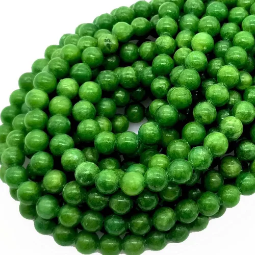 Miniatura 13 de Cuentas de ágata de pavo real natural de 0.236 in, cuentas redondas lisas de materiales de bricolaje, pulsera, collar, aretes, fabricación de joyas