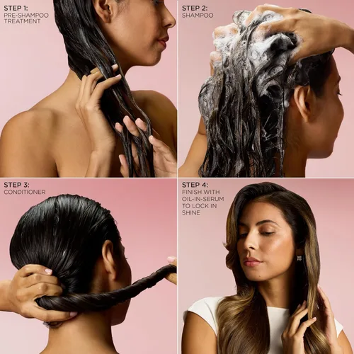 Miniatura 8 de L'Oreal Paris Tratamiento Pre-Champú Sin Sulfatos para Reparación de Enlaces, Reparación Capilar para Cabello Teñido, Decolorado o Dañado, EverPure