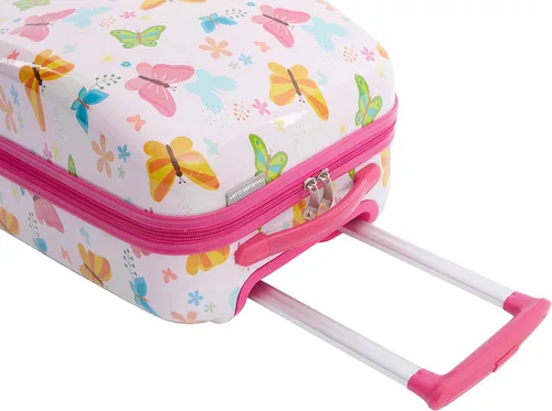 Miniatura 9 de Travelers Club Juego de viaje de equipaje para niños, 23 piezas, mariposa, 5, Mariposa, Juego de equipaje de viaje para niños de 23 piezas