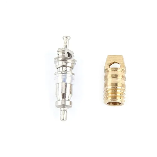 Miniatura 8 de ASHATA Kit de reparación de aire acondicionado de CA 71 piezas, kit de válvula Schrader de CA con herramienta de extracción e instalación, 10