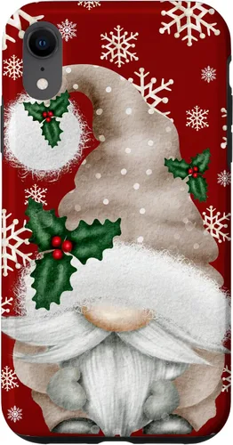 Miniatura 25 de Aesthetic Snowflake Cute Winter Gnome for Christmas Grandma Case for iPhone 17