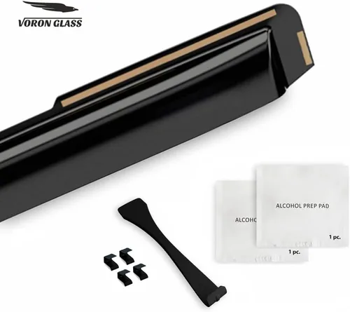 Miniatura 6 de Voron Glass 220235 - Protectores de lluvia extra duraderos en el canal para Nissan Altima 2013-2018, deflectores de ventana, viseras de ventilación
