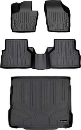 Miniatura 10 de MAXLINER Juego de alfombrillas de piso y forros de primera fila para Audi A4 / S4 Sedan / A4 Allroad 2017-2025
