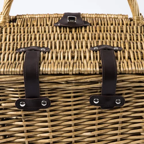 Miniatura 15 de PICNIC TIME Somerset Cesta de picnic de lujo con manta de picnic, enfriador suave y bolsa de vino, juego de picnic 2 – Cesta romántica de vino