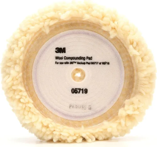 Miniatura 2 de 3M Perfect-It Quick Connect Almohadilla de Compuesto de Lana, 33287, 6 pulgadas